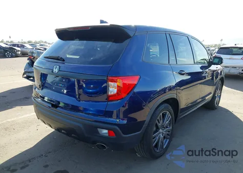 2021 Honda Passport 2Wd Ex-L from USA, damaged, VIN 5FNYF7H54MB009317